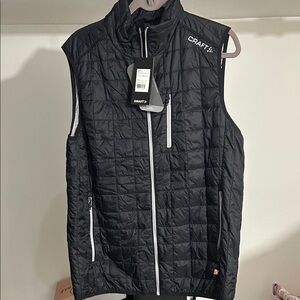 Craft Men's Black Puffer Vest